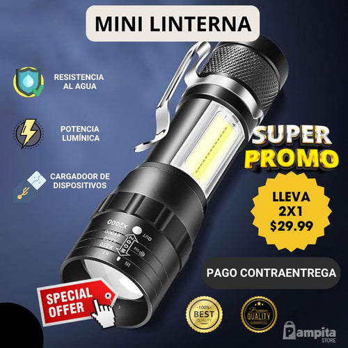 Lumax Pro Torch || MINI LINTERNA || NO TE QUEDES SIN LUZ